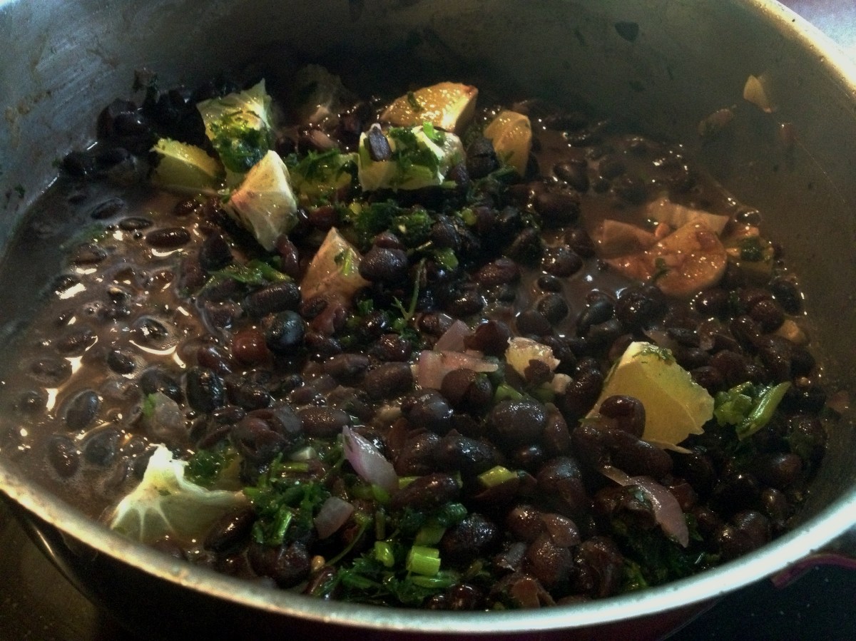 Oh, wie yummi: Schwarze Bohnen mit Limette und Koriander