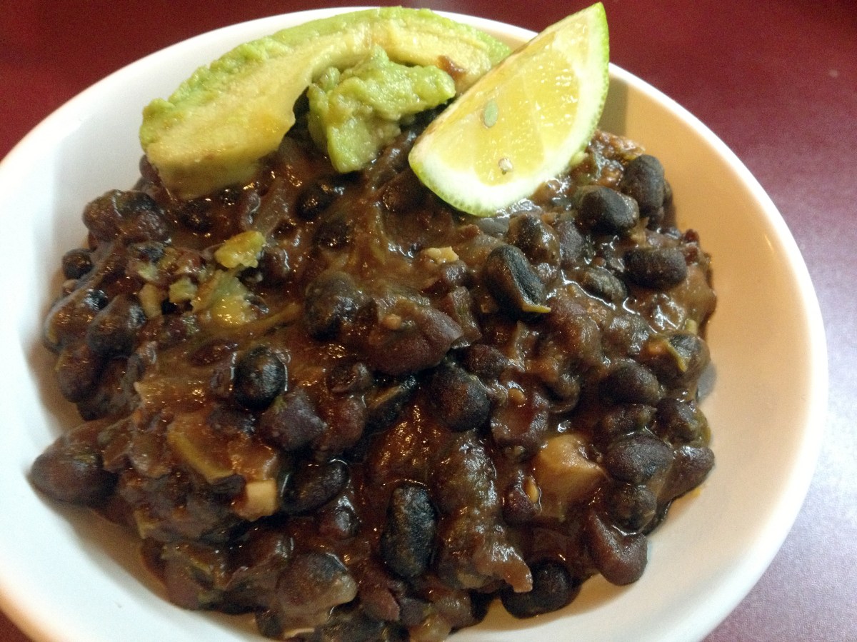 Oh, wie yummi: Schwarze Bohnen mit Limette und Koriander