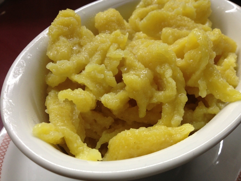 Oh, wie yummi! Spätzle